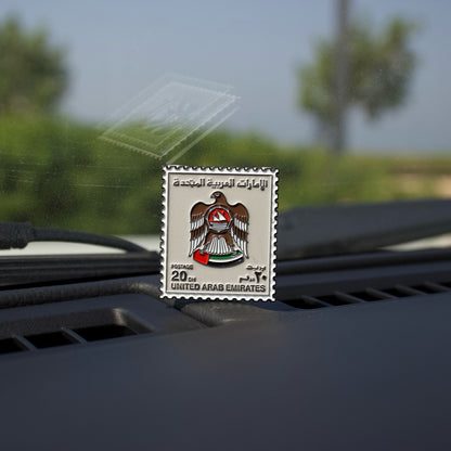 طابع شعار الإمارات -  UAE Logo Stamp